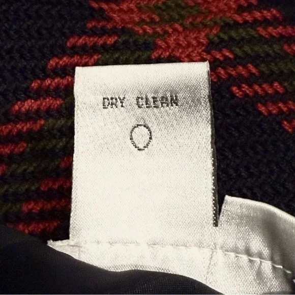 Chadwicks Plaid Skirt in Navy, Green, and Red (2P) - Picture 8 of 8